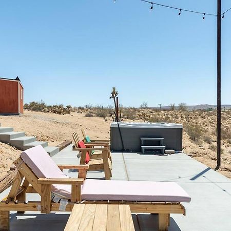 The Invisible Wind Cabin- Joshua Tree Amazing View Yucca Valley Dış mekan fotoğraf