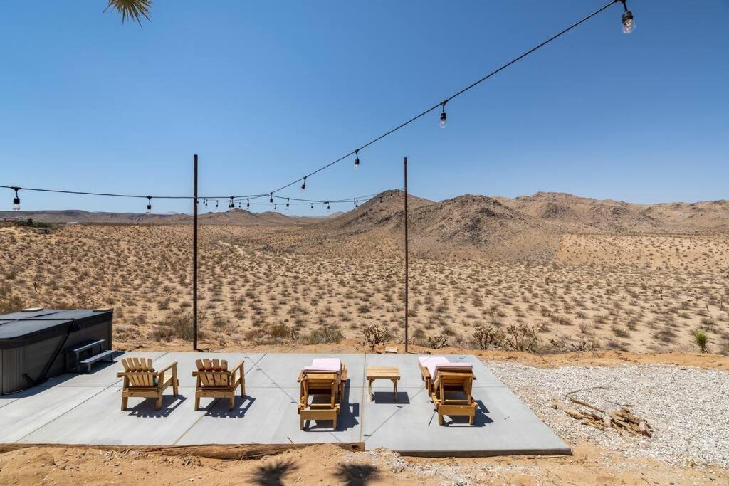 The Invisible Wind Cabin- Joshua Tree Amazing View Yucca Valley Dış mekan fotoğraf