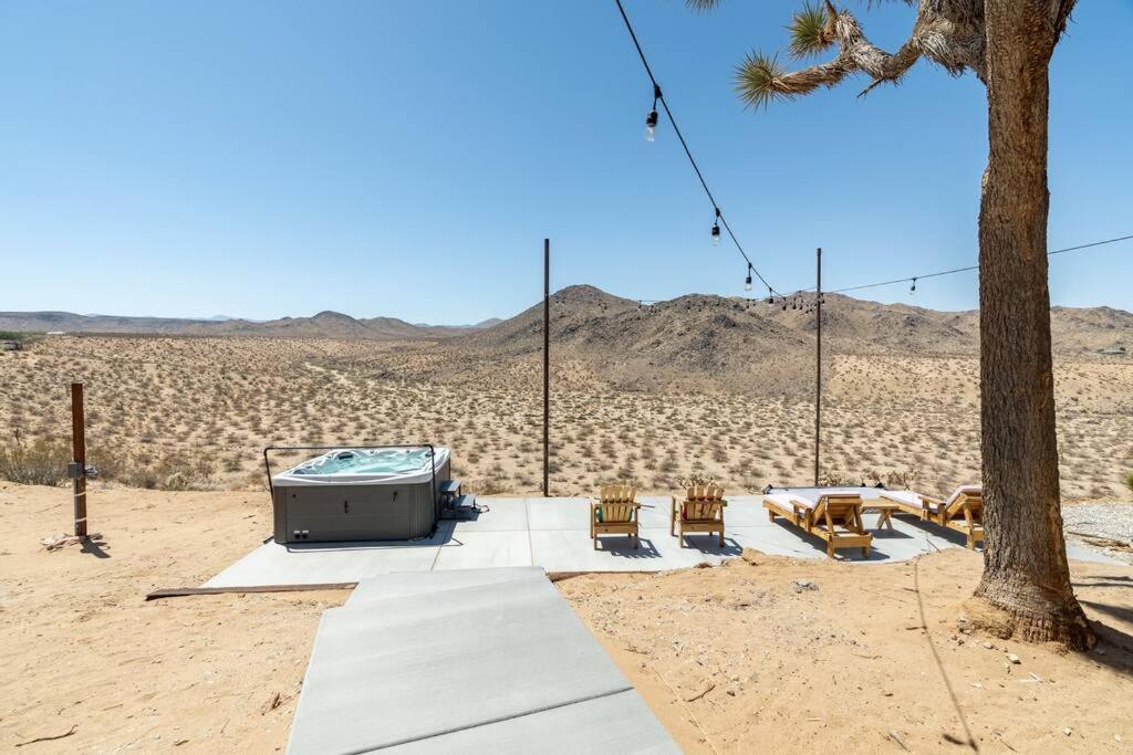 The Invisible Wind Cabin- Joshua Tree Amazing View Yucca Valley Dış mekan fotoğraf