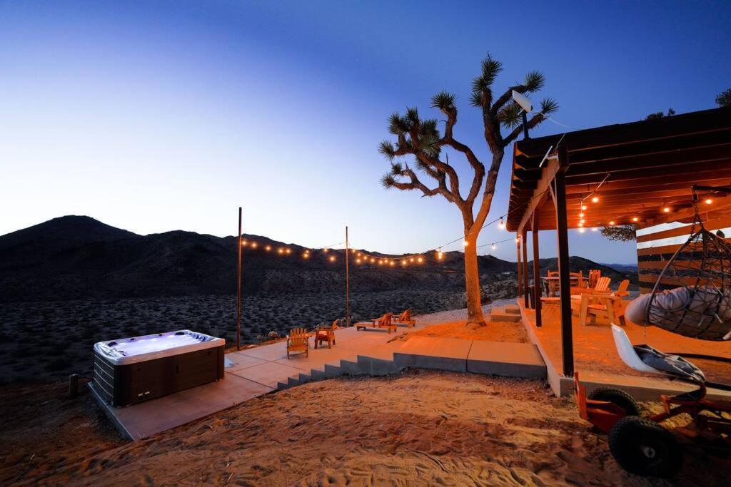 The Invisible Wind Cabin- Joshua Tree Amazing View Yucca Valley Dış mekan fotoğraf