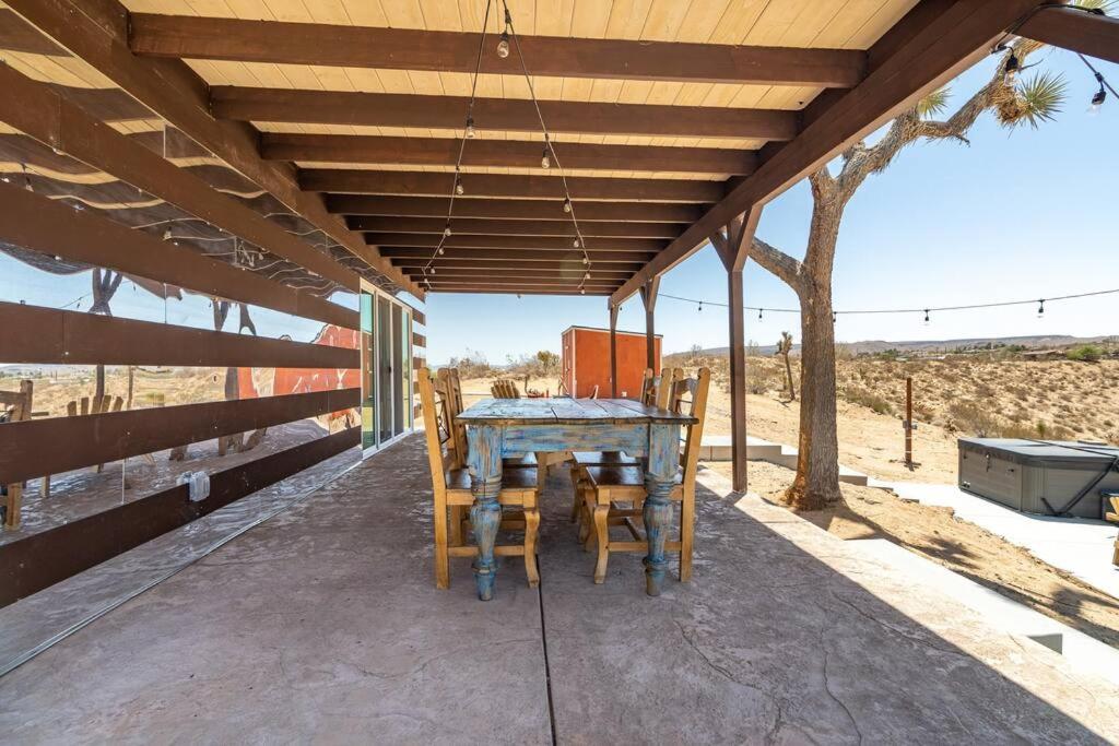 The Invisible Wind Cabin- Joshua Tree Amazing View Yucca Valley Dış mekan fotoğraf