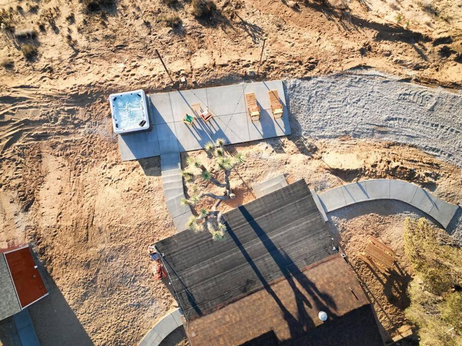 The Invisible Wind Cabin- Joshua Tree Amazing View Yucca Valley Dış mekan fotoğraf